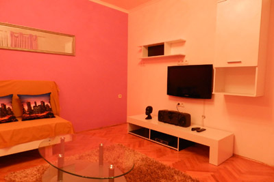 Ferienwohnung (Wohnzimmer) Vodice, Kroatien