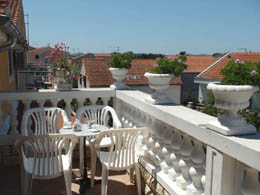 Ferienwohnung (Balkon) Vodice, Kroatien